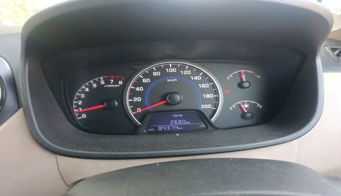 2016 Hyundai Grand i10 SPORTZ 1.2 KAPPA VTVT, Petrol, Manual, 84,374 km, interior