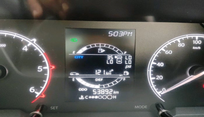 2022 Tata Safari XT PLUS, Diesel, Manual, 53,892 km, interior