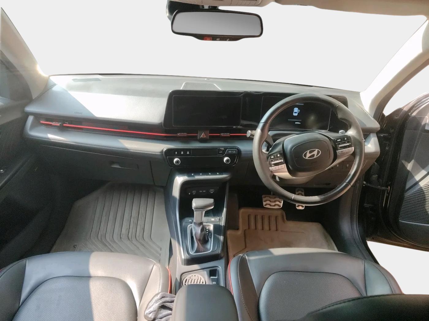 2023 Hyundai Verna SX (O) 1.5 TURBO PETROL DCT, Petrol, Automatic, 35,200 km, interior