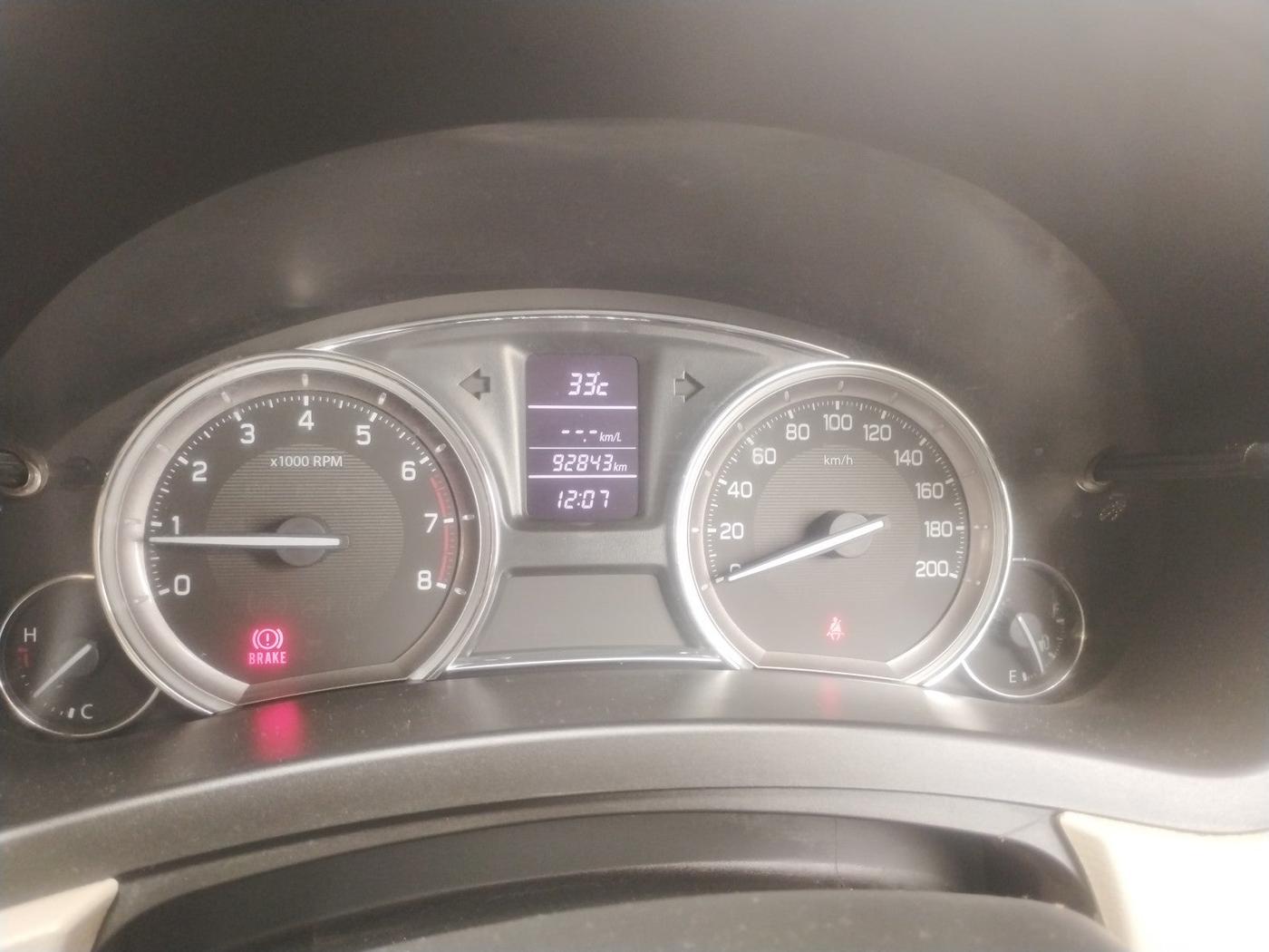 2017 Maruti Ciaz ZETA 1.4  MT PETROL, Petrol, Manual, 92,843 km, interior