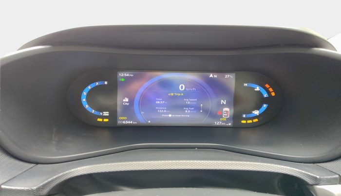 2023 Tata NEXON CREATIVE+ AMT 1.2 PETROL, Petrol, Automatic, 6,344 km, interior