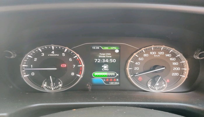 2024 Maruti BREZZA ZXI S-CNG, Petrol, Manual, 12,012 km, interior