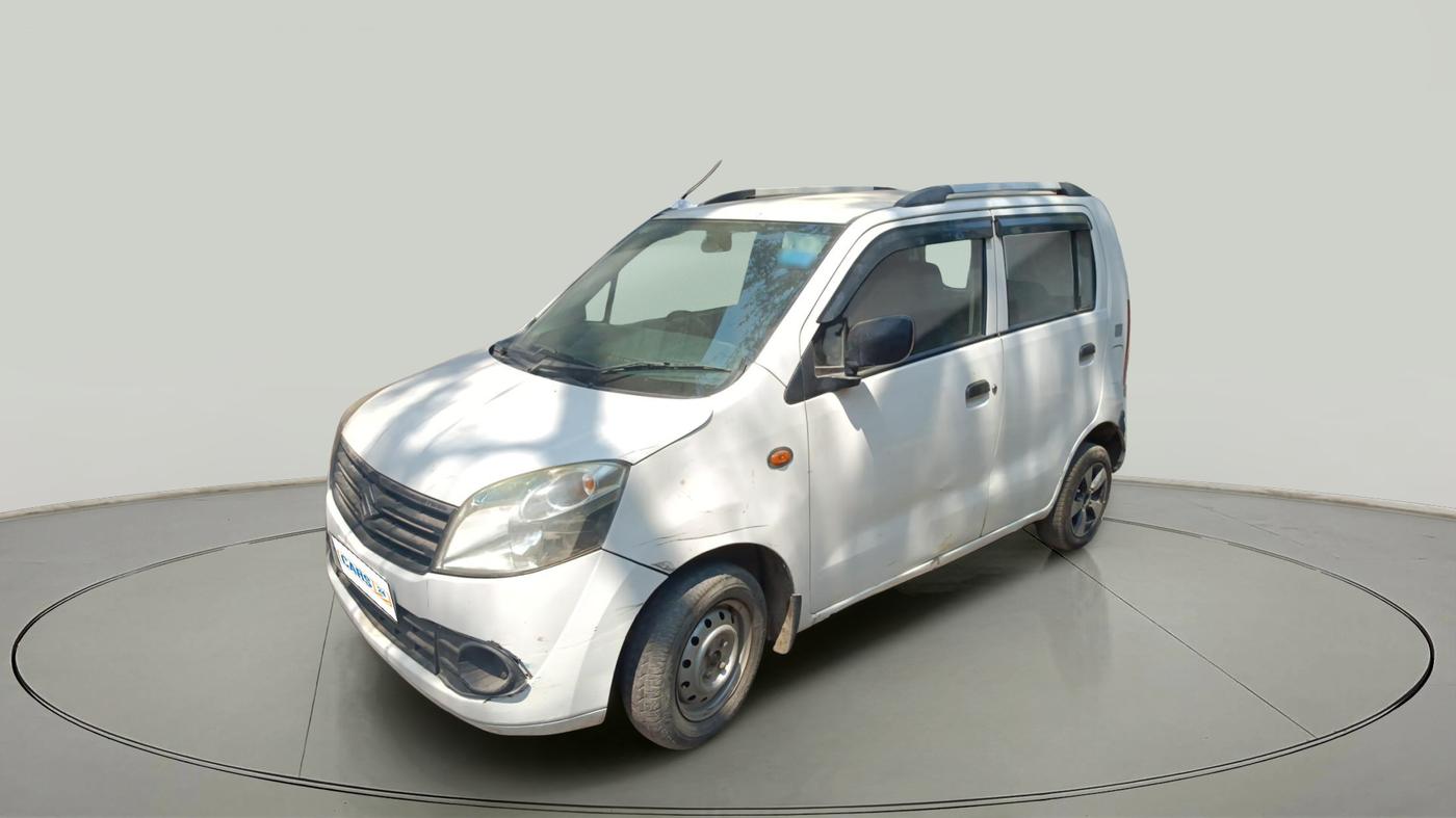 2011 Maruti Wagon R 1.0 LXI, Petrol, Manual, 46,634 km, exterior