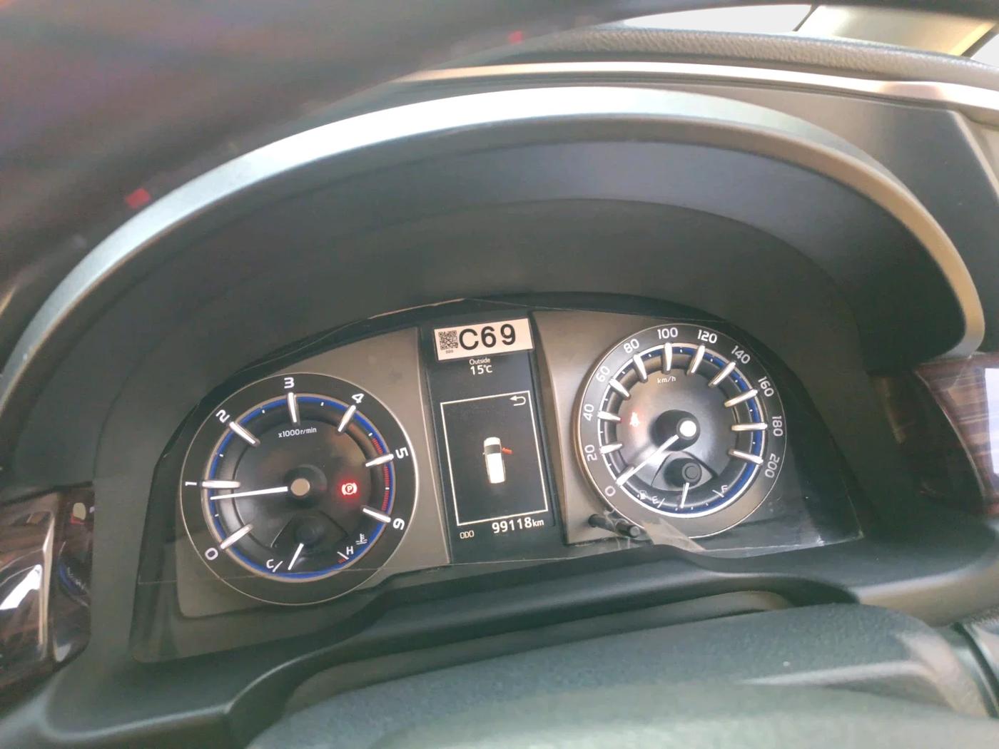 2018 Toyota Innova Crysta 2.4 VX 8 STR, Diesel, Manual, 99,118 km, interior