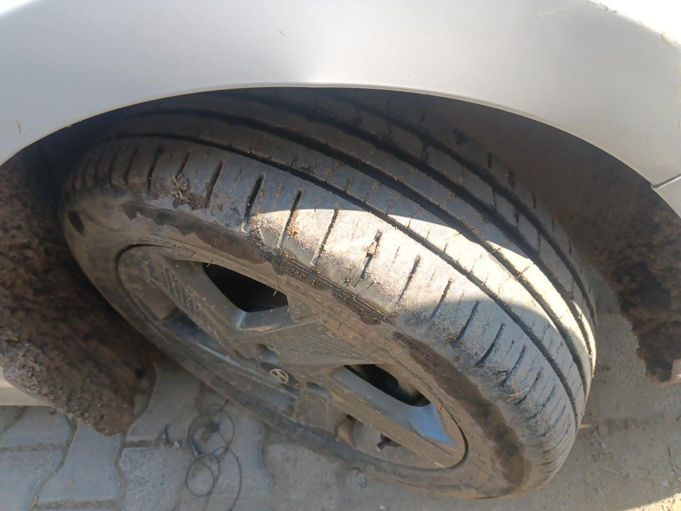 2021 Hyundai Verna SX 1.5 CRDI, Diesel, Manual, 76,249 km, tyre