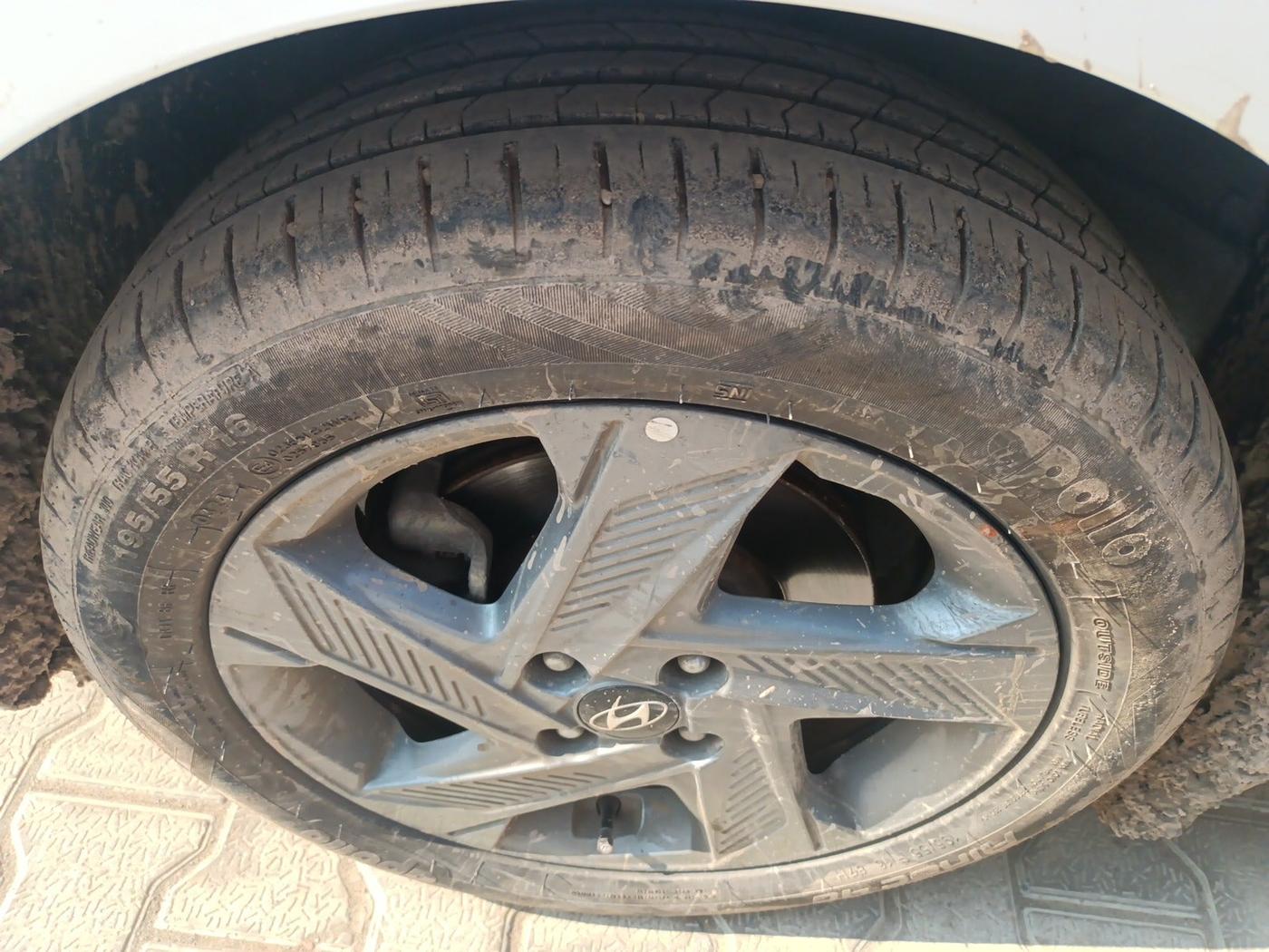 2021 Hyundai Verna SX 1.5 CRDI, Diesel, Manual, 76,249 km, tyre