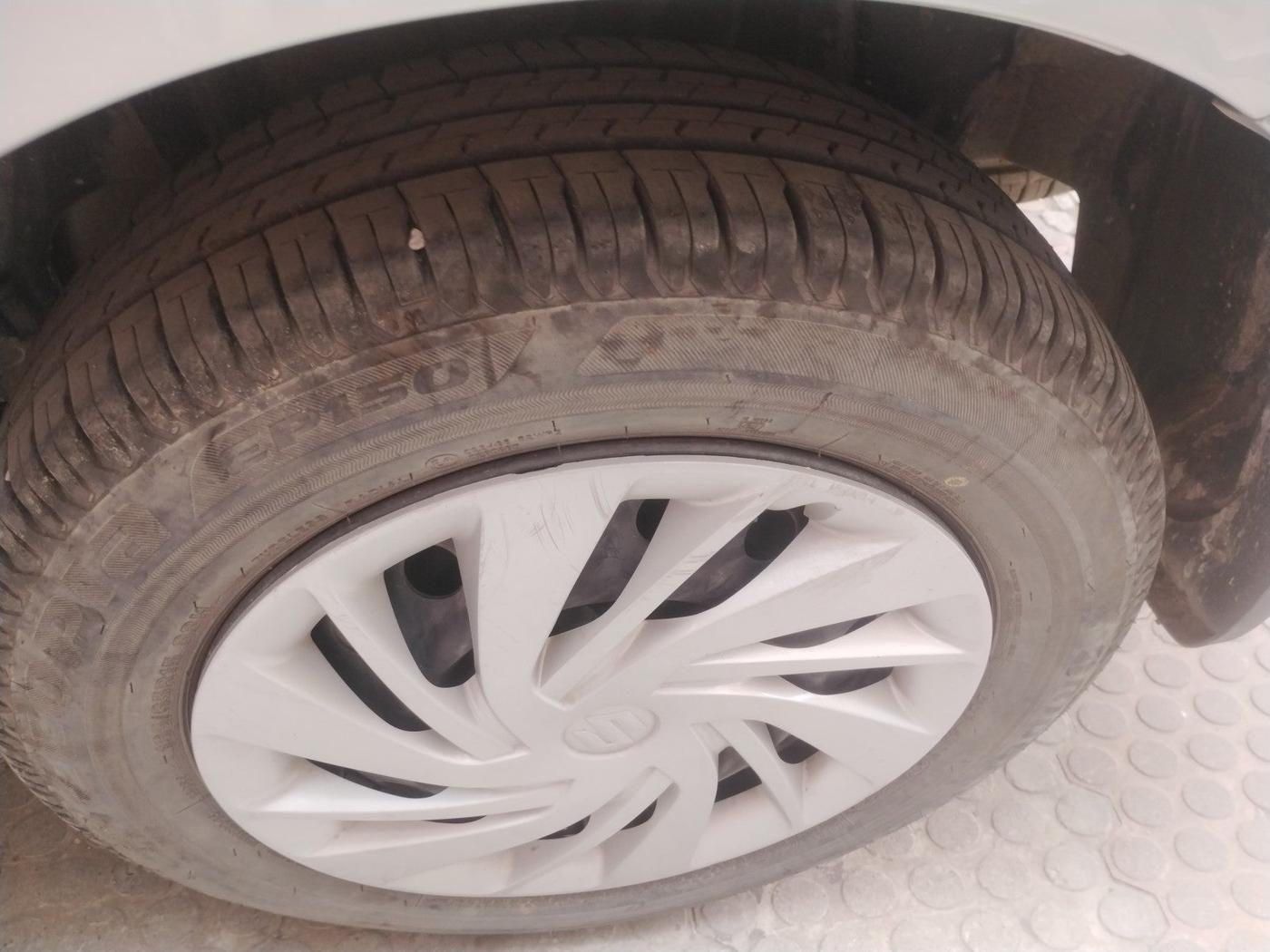 2022 Maruti Ertiga VXI AT SHVS, Petrol, Automatic, 17,546 km, tyre