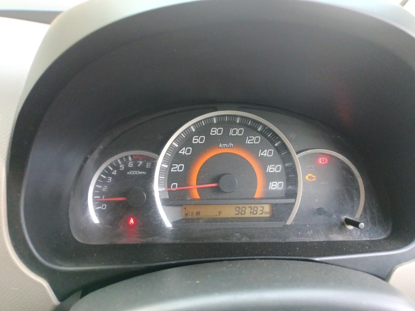 2014 Maruti Wagon R 1.0 VXI, Petrol, Manual, 98,783 km, interior