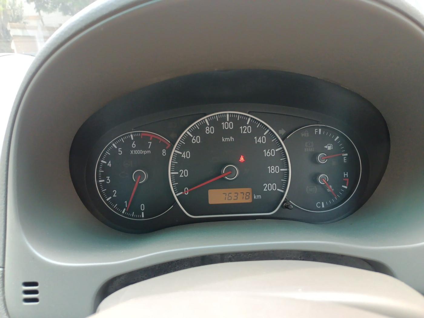 2010 Maruti SX4 VXI, Petrol, Manual, 76,378 km, interior