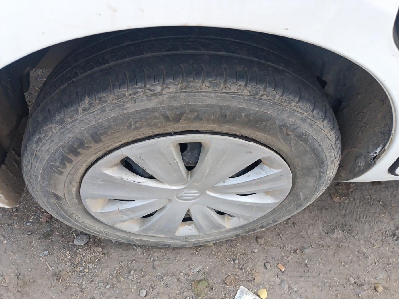 2018 Maruti Ertiga VXI CNG, Petrol, Manual, 1,31,407 km, tyre