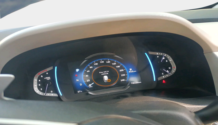 2021 Hyundai Creta SX (O) AT 1.5 DIESEL, Diesel, Automatic, 78,236 km, interior