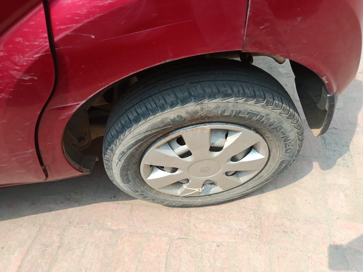 2018 Datsun Redi Go A, Petrol, Manual, 41,563 km, tyre
