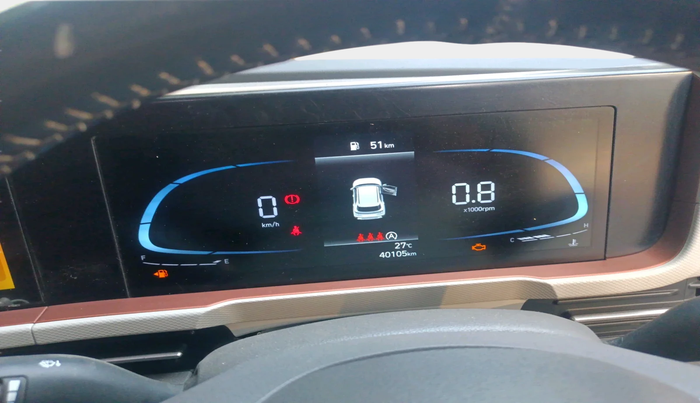 2024 Hyundai Creta E 1.5 PETROL, Petrol, Manual, 40,105 km, interior