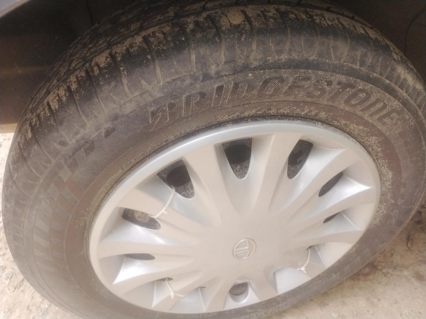 2009 Tata Indigo CS LX TDI, Diesel, Manual, 84,813 km, tyre