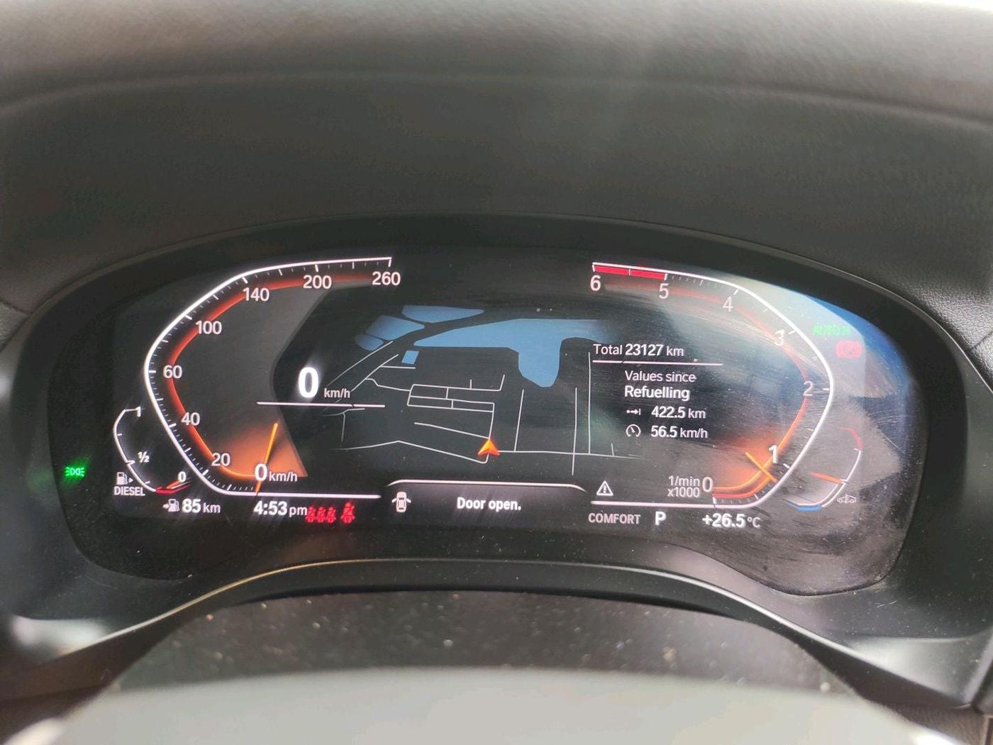 2022 BMW X3 XDRIVE 20D LUXURY EDITION, Diesel, Automatic, 23,127 km, interior