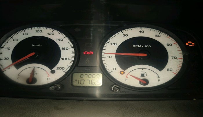 2011 Tata Indigo ECS GLS, Petrol, Manual, 87,069 km, interior