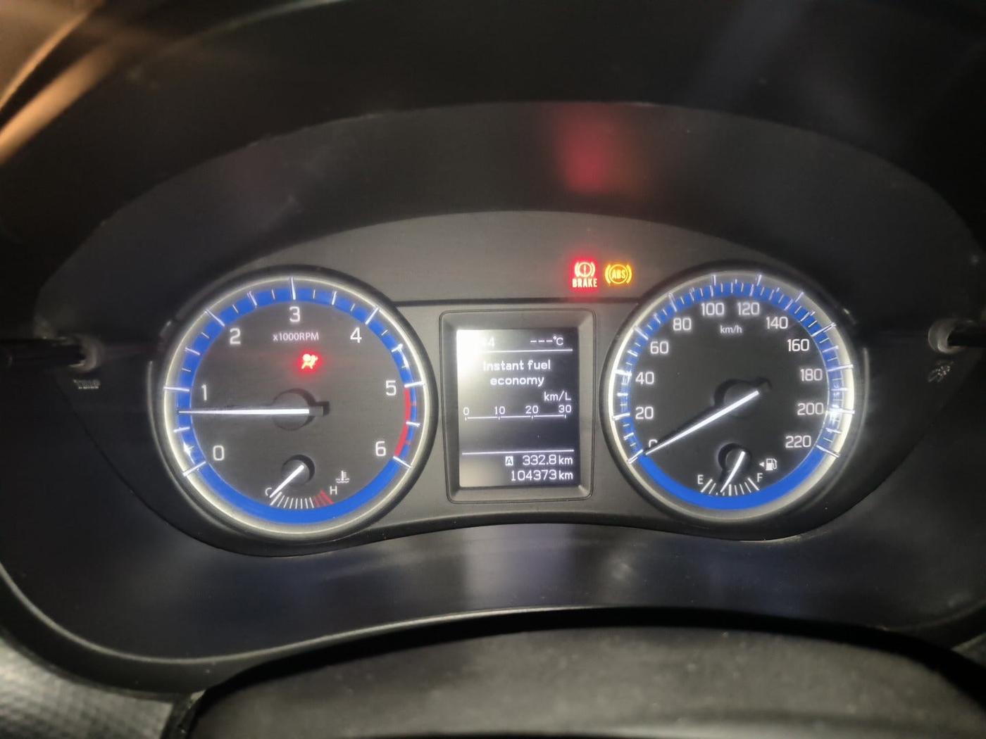 2015 Maruti S Cross ZETA 1.3, Diesel, Manual, 1,04,373 km, interior