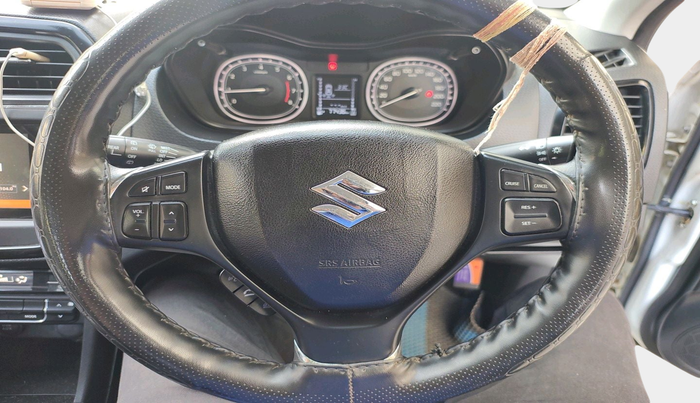 2020 Maruti Vitara Brezza ZXI, Petrol, Manual, 77,436 km, interior
