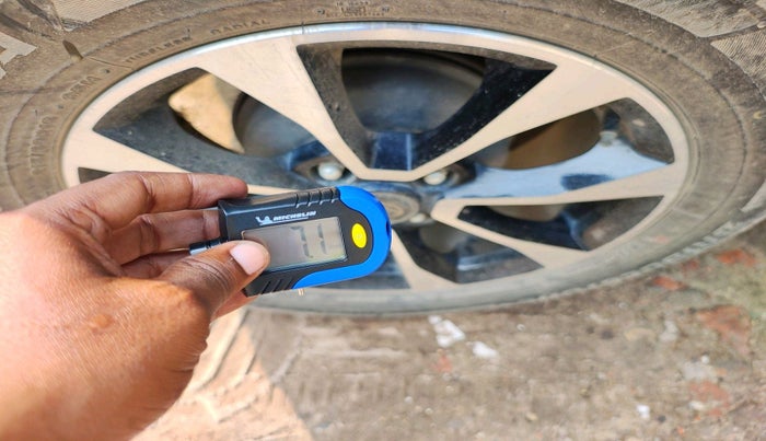 2021 Tata NEXON XZA PLUS PETROL, Petrol, Automatic, 20,887 km, tyre