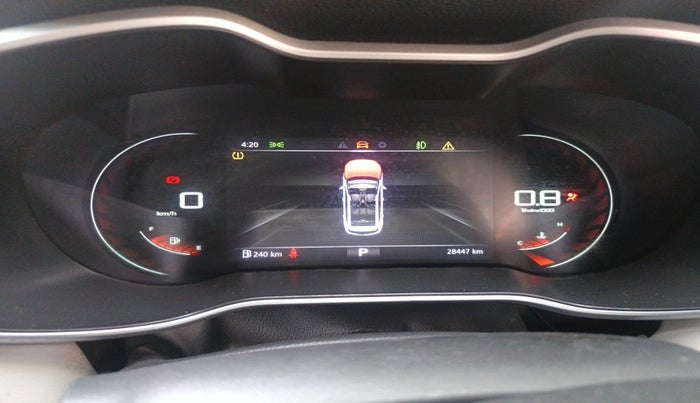 2023 MG ASTOR SHARP 1.5 CVT, Petrol, Automatic, 28,446 km, interior
