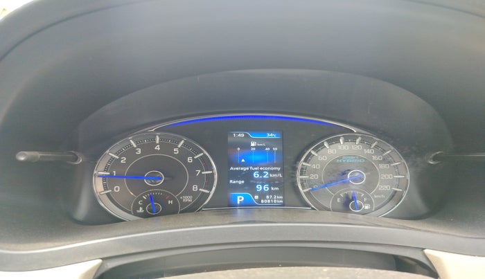 2019 Maruti Ciaz ALPHA  AT 1.5 SHVS PETROL, Petrol, Automatic, 80,810 km, interior