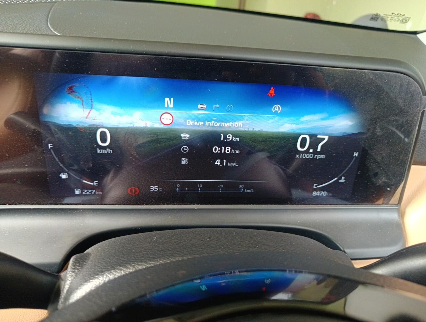 2023 KIA SELTOS HTX PLUS 1.5 IMT DIESEL, Diesel, Manual, 8,470 km, interior