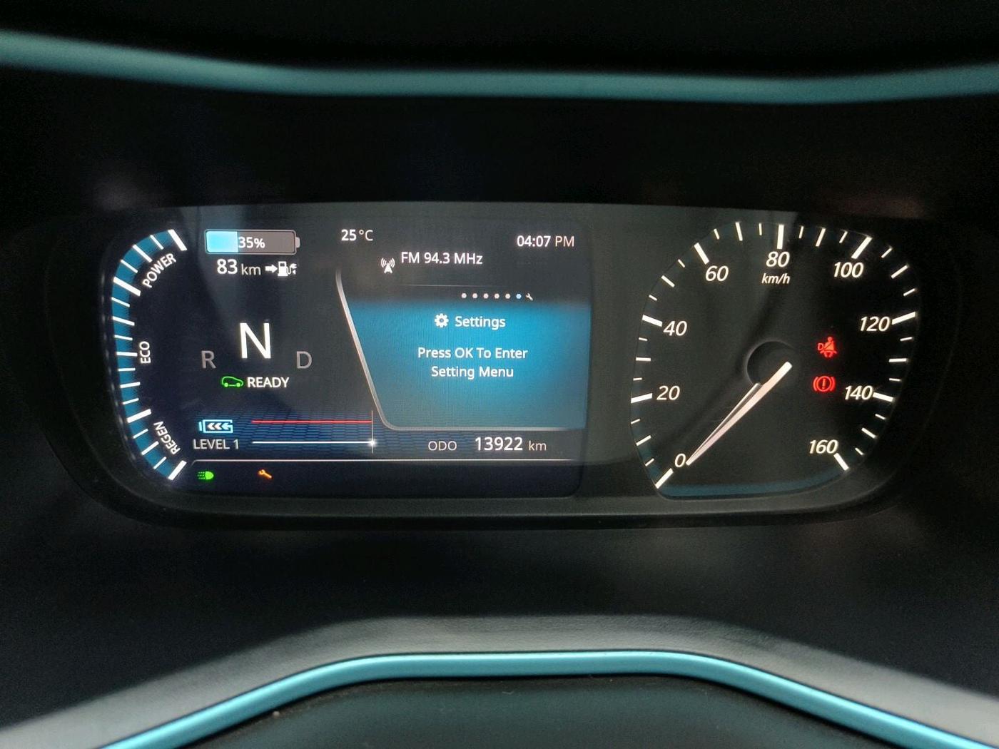 2022 Tata NEXON EV XZ PLUS DARK EDITION, Electric, Automatic, 13,922 km, interior