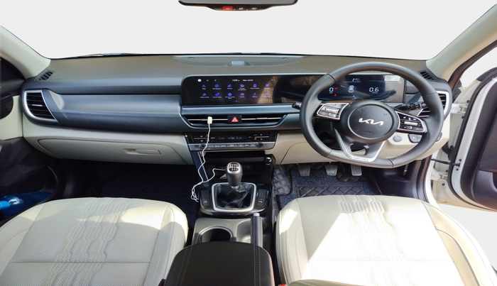 2024 KIA SELTOS  HTX 1.5 PETROL MT, Petrol, Manual, 8,806 km, interior