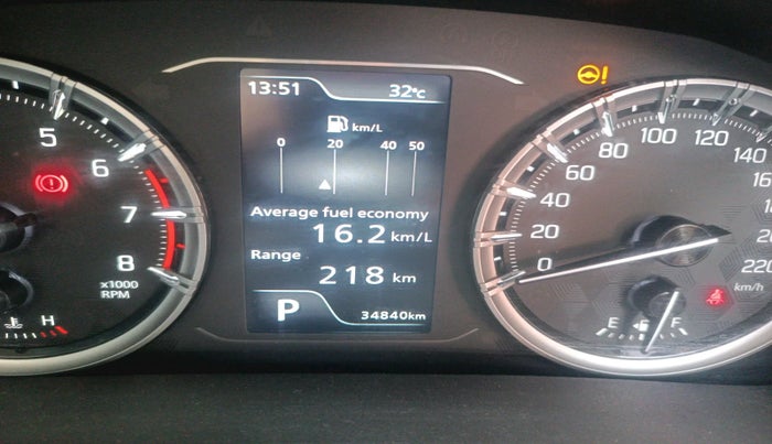 2023 Maruti Grand Vitara ALPHA SMART HYBRID AT, Petrol, Automatic, 34,840 km, interior