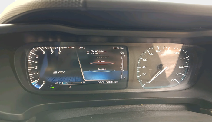 2022 Tata ALTROZ XZ PLUS PETROL, Petrol, Manual, 59,034 km, interior