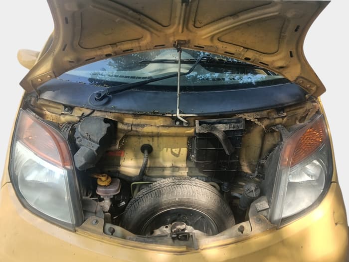 2010 Tata Nano LX, Petrol, Manual, 19,953 km, exterior