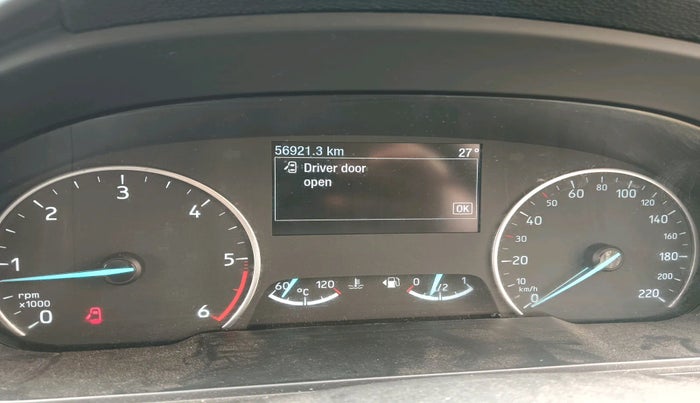 2019 Ford Ecosport TITANIUM 1.5L DIESEL, Diesel, Manual, 56,921 km, interior