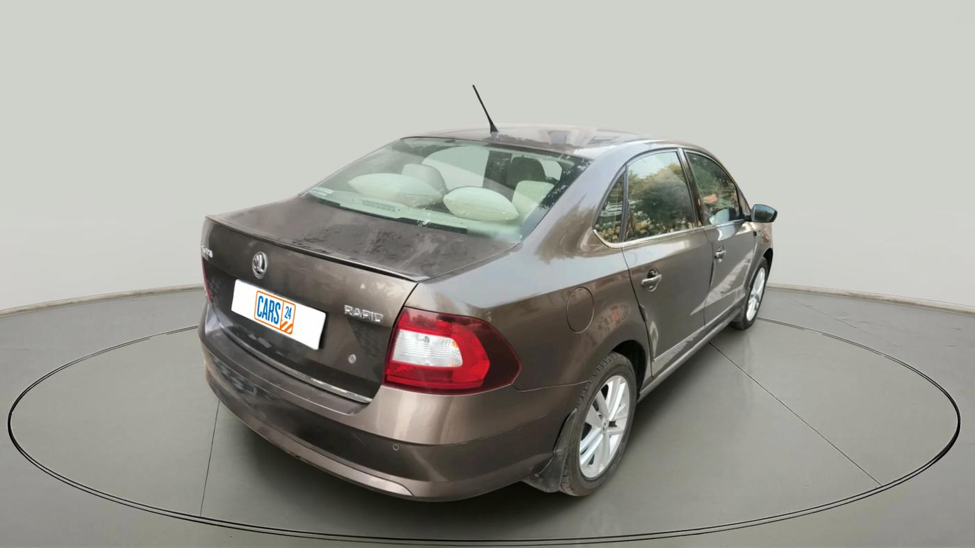 2020 Skoda Rapid STYLE TSI, Petrol, Manual, 42,894 km, exterior
