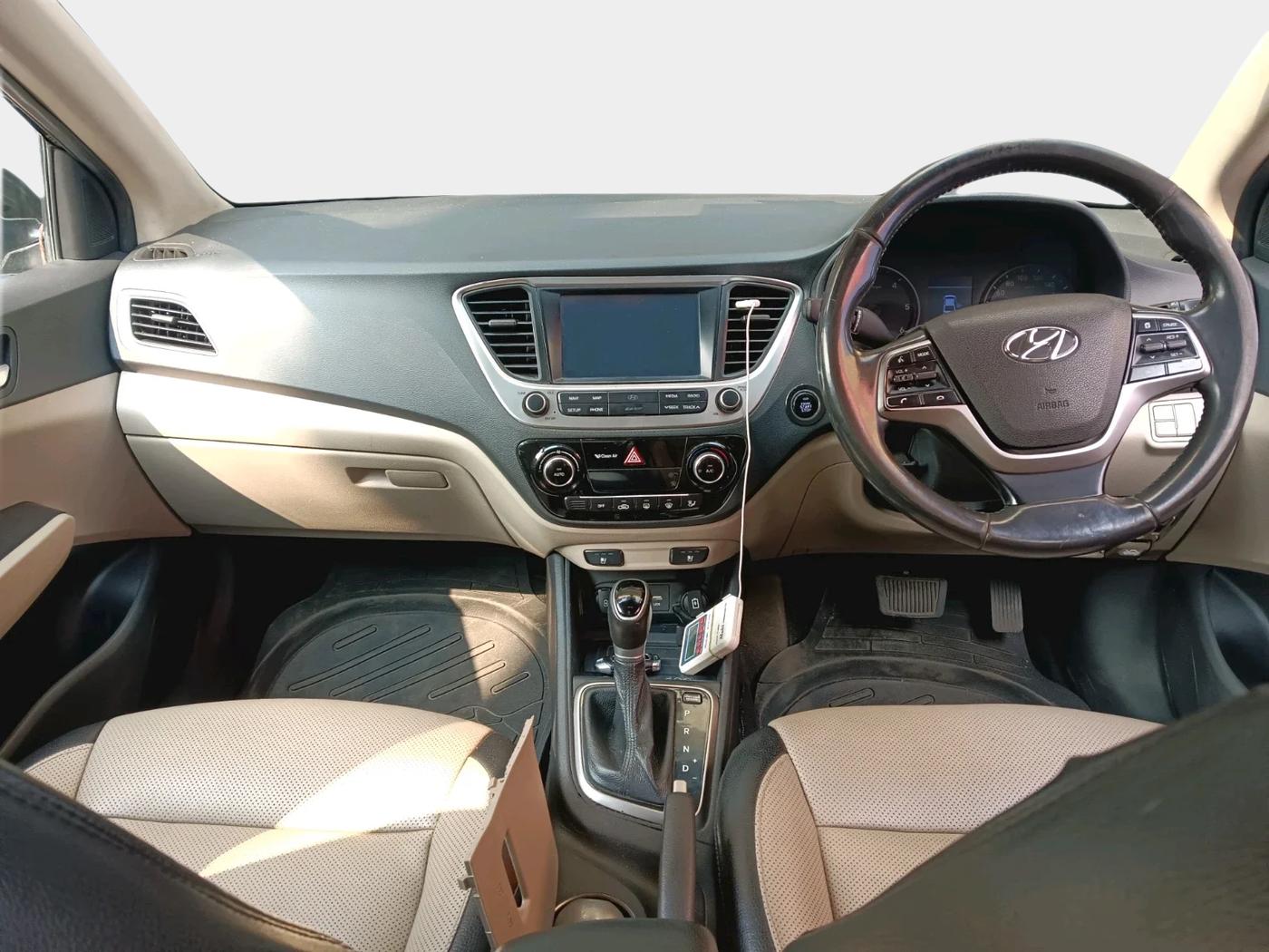 2019 Hyundai Verna 1.6 CRDI SX (O) AT, Diesel, Automatic, 70,979 km, interior