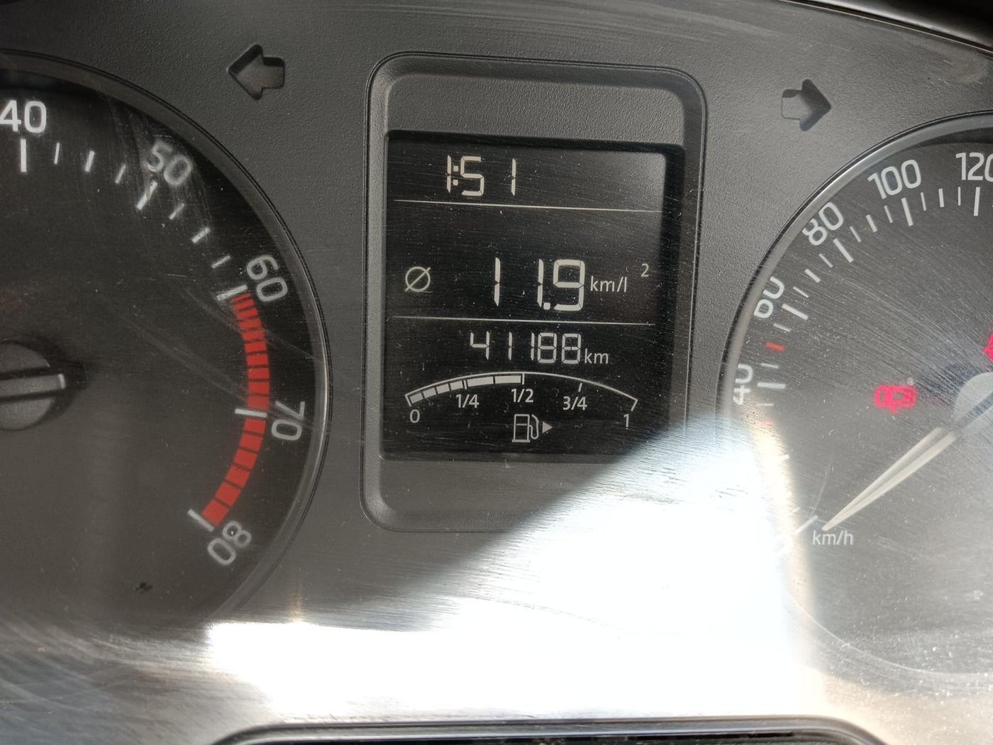 2021 Skoda Rapid 1.0 AMBITION TSI MT, Petrol, Manual, 41,188 km, interior