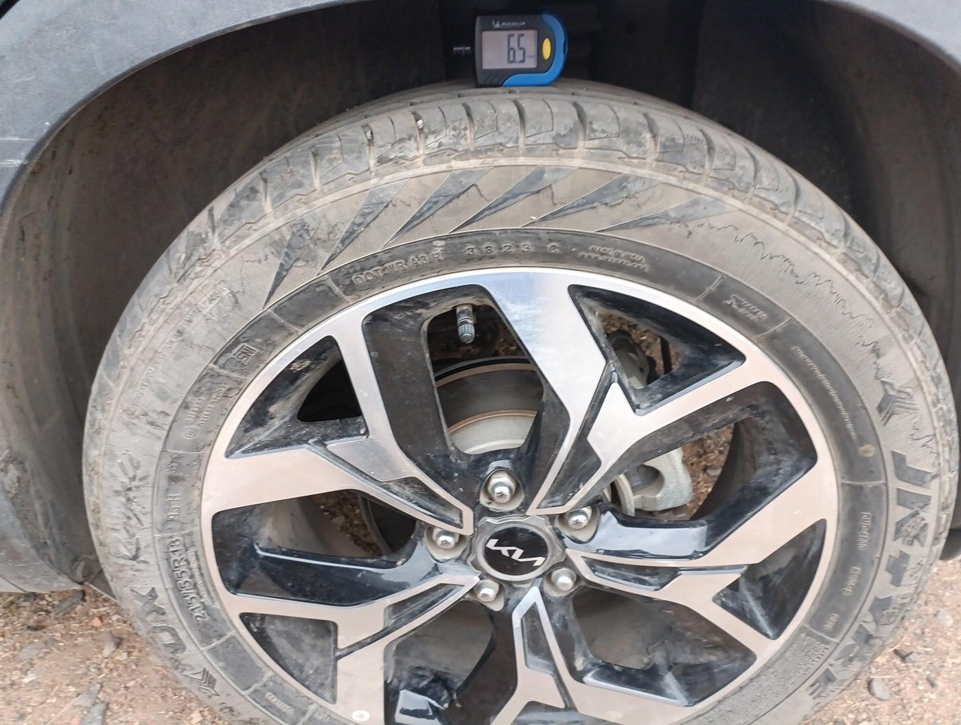 2023 KIA SELTOS GTX PLUS 1.5 DIESEL AT, Diesel, Automatic, 7,752 km, tyre