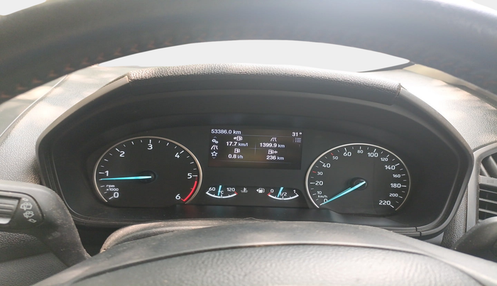 2019 Ford Ecosport TITANIUM 1.5L SPORTS(SUNROOF) DIESEL, Diesel, Manual, 53,386 km, interior
