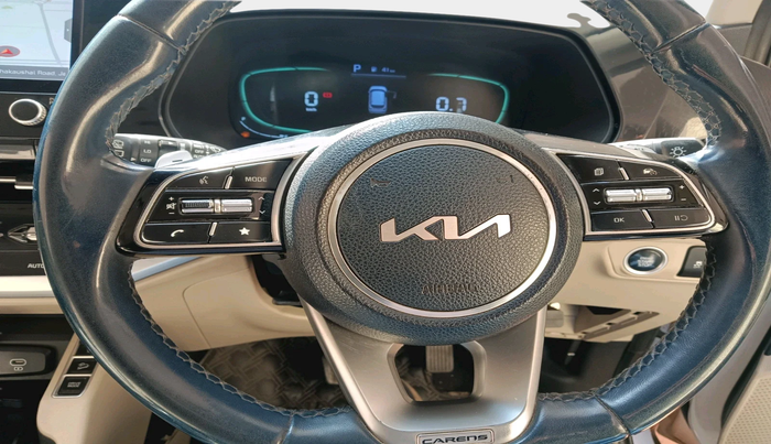 2022 KIA CARENS LUXURY PLUS 1.5 DIESEL AT 7 STR, Diesel, Automatic, 67,435 km, interior