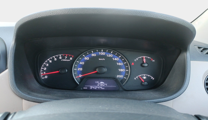 2016 Hyundai Xcent S 1.2, Petrol, Manual, 34,244 km, interior