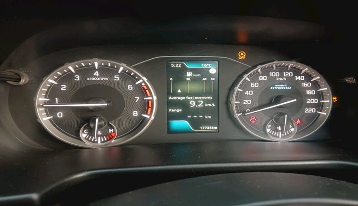 2024 Maruti BREZZA ZXI SMART HYBRID , Petrol, Manual, 17,734 km, interior