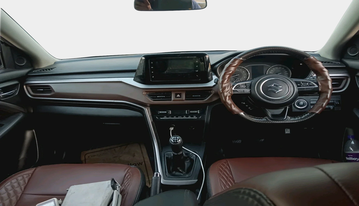 2024 Maruti BREZZA ZXI SMART HYBRID , Petrol, Manual, 17,734 km, interior