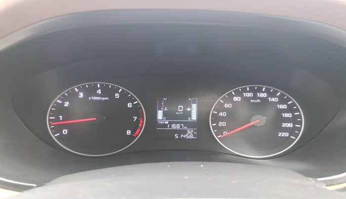 2018 Hyundai Elite i20 ASTA 1.2, Petrol, Manual, 51,458 km, interior