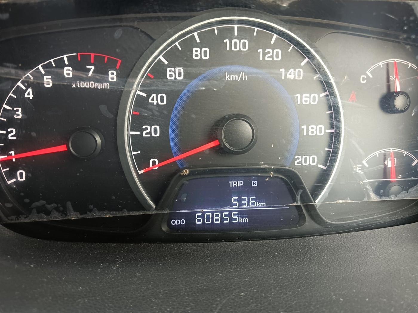 2015 Hyundai Grand i10 MAGNA 1.2 KAPPA VTVT, Petrol, Manual, 60,855 km, interior