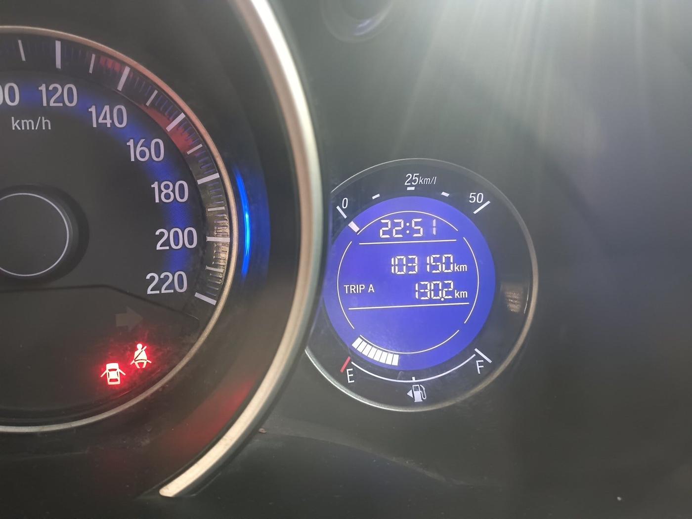 2017 Honda WR-V 1.2L I-VTEC S MT, Petrol, Manual, 1,03,150 km, interior
