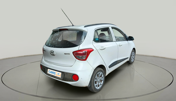 2018 Hyundai Grand i10 SPORTZ 1.2 KAPPA VTVT, Petrol, Manual, 55,090 km, exterior