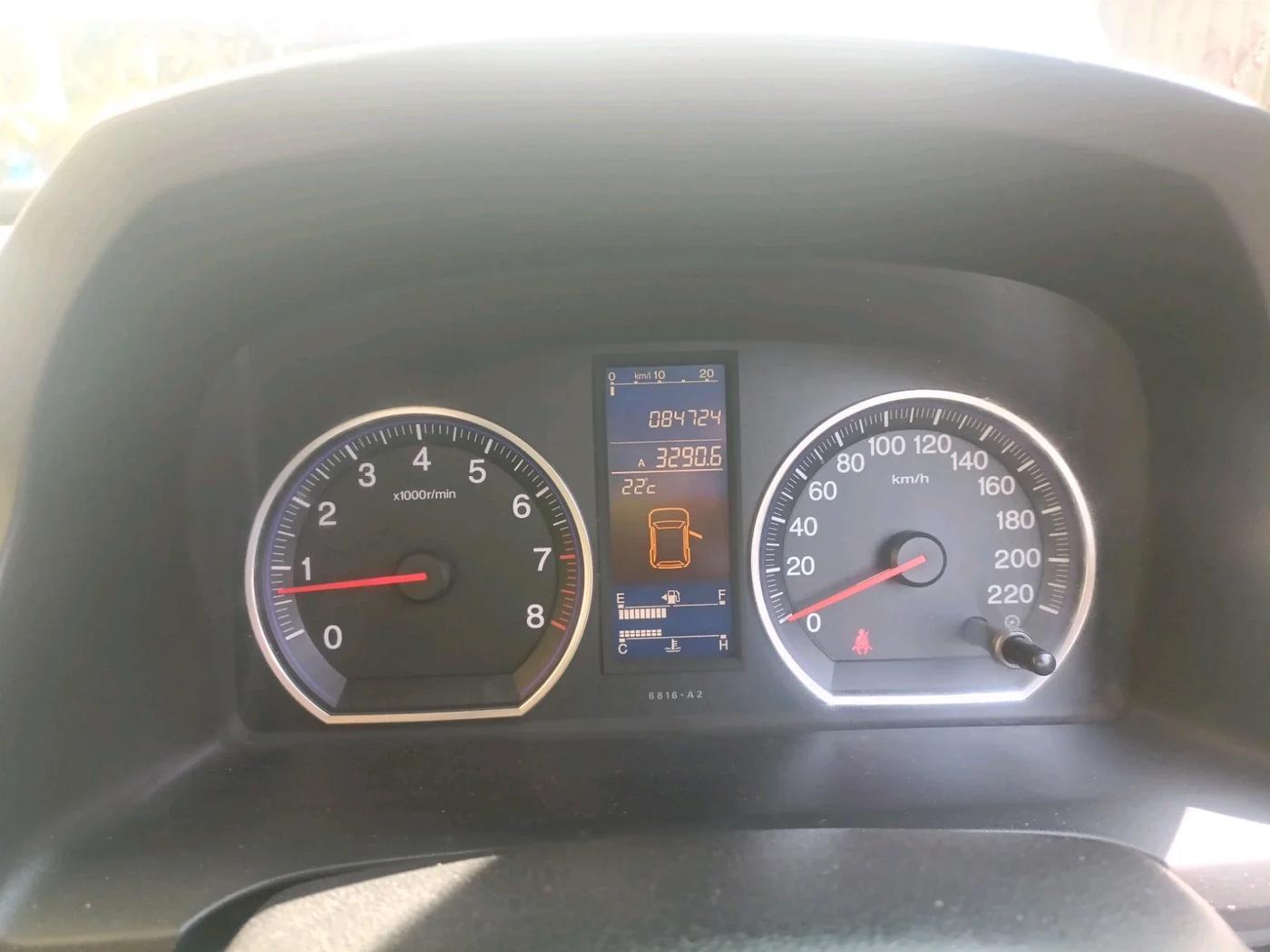 2010 Honda CRV 2.0L 2WD MT, Petrol, Manual, 84,724 km, interior