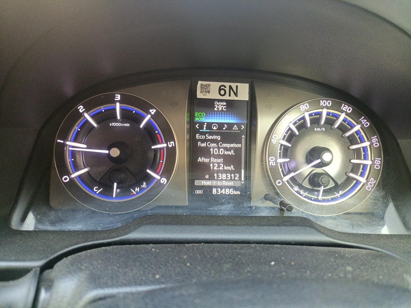 2019 Toyota Innova Crysta 2.4 VX 8 STR, Diesel, Manual, 83,486 km, interior