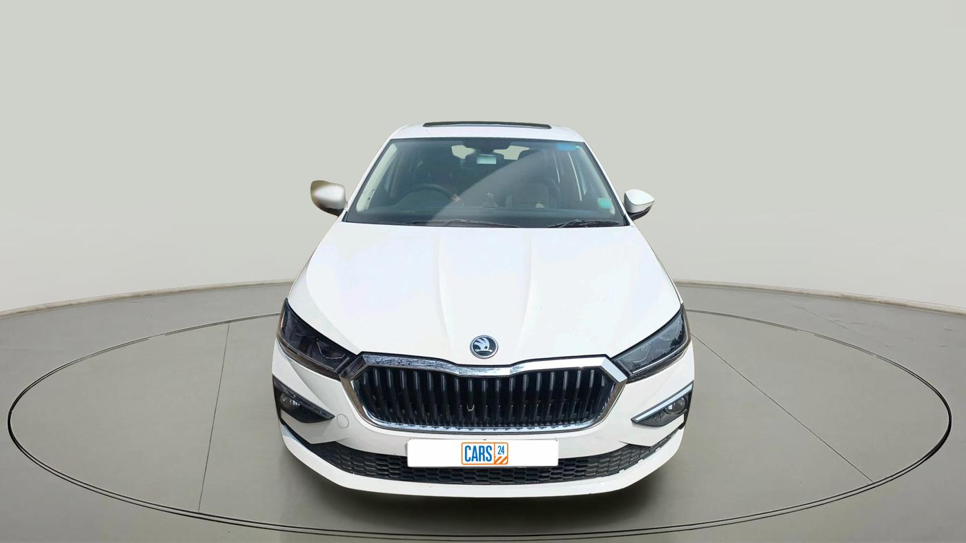 2022 Skoda SLAVIA STYLE 1.0L TSI MT, Petrol, Manual, 64,500 km, exterior