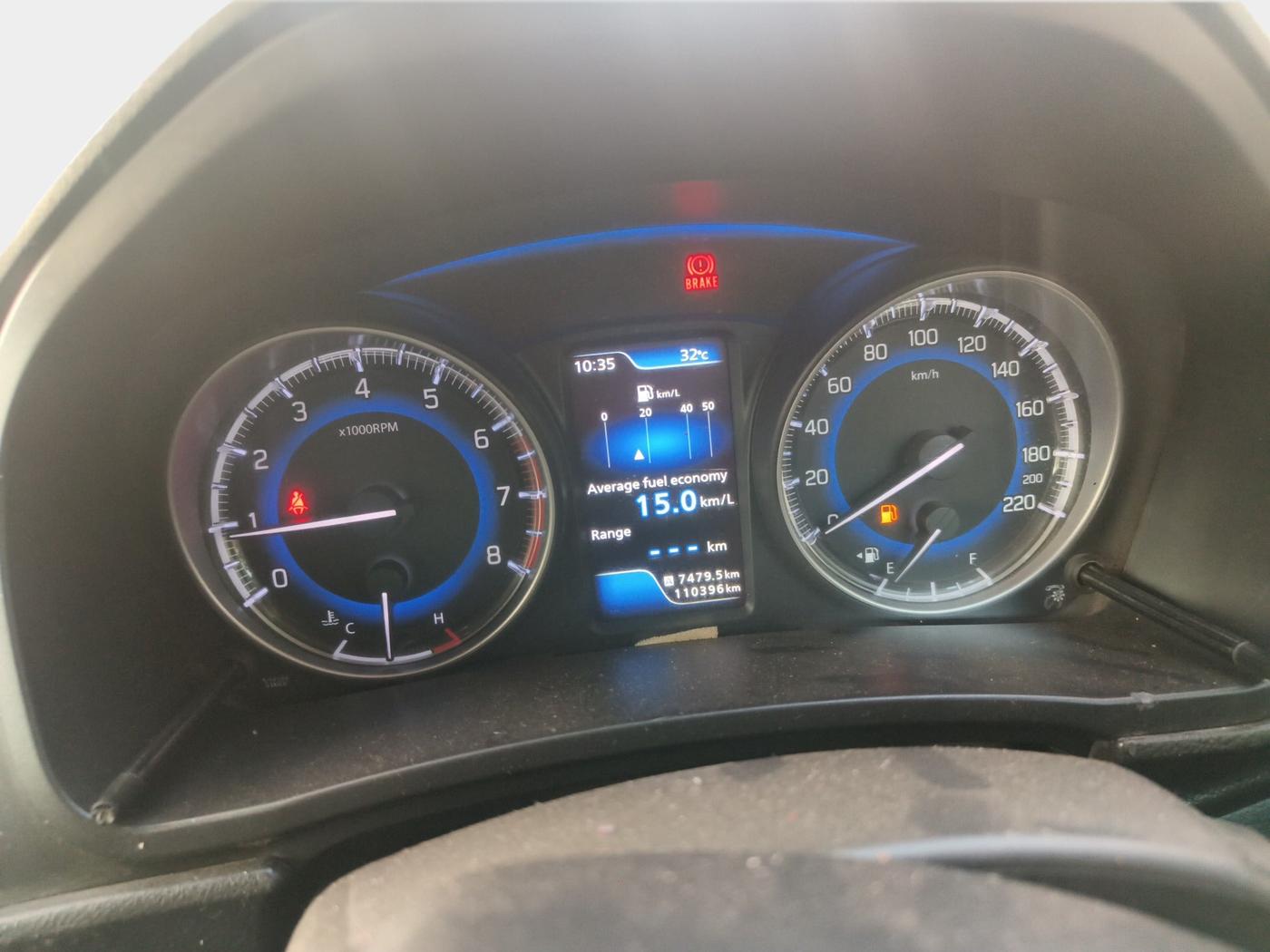 2017 Maruti Baleno RS 1.0 PETROL, Petrol, Manual, 1,10,396 km, interior