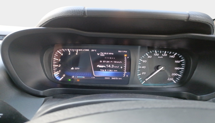 2022 Tata ALTROZ XZ PLUS DIESEL DARK EDITION, Diesel, Manual, 34,573 km, interior